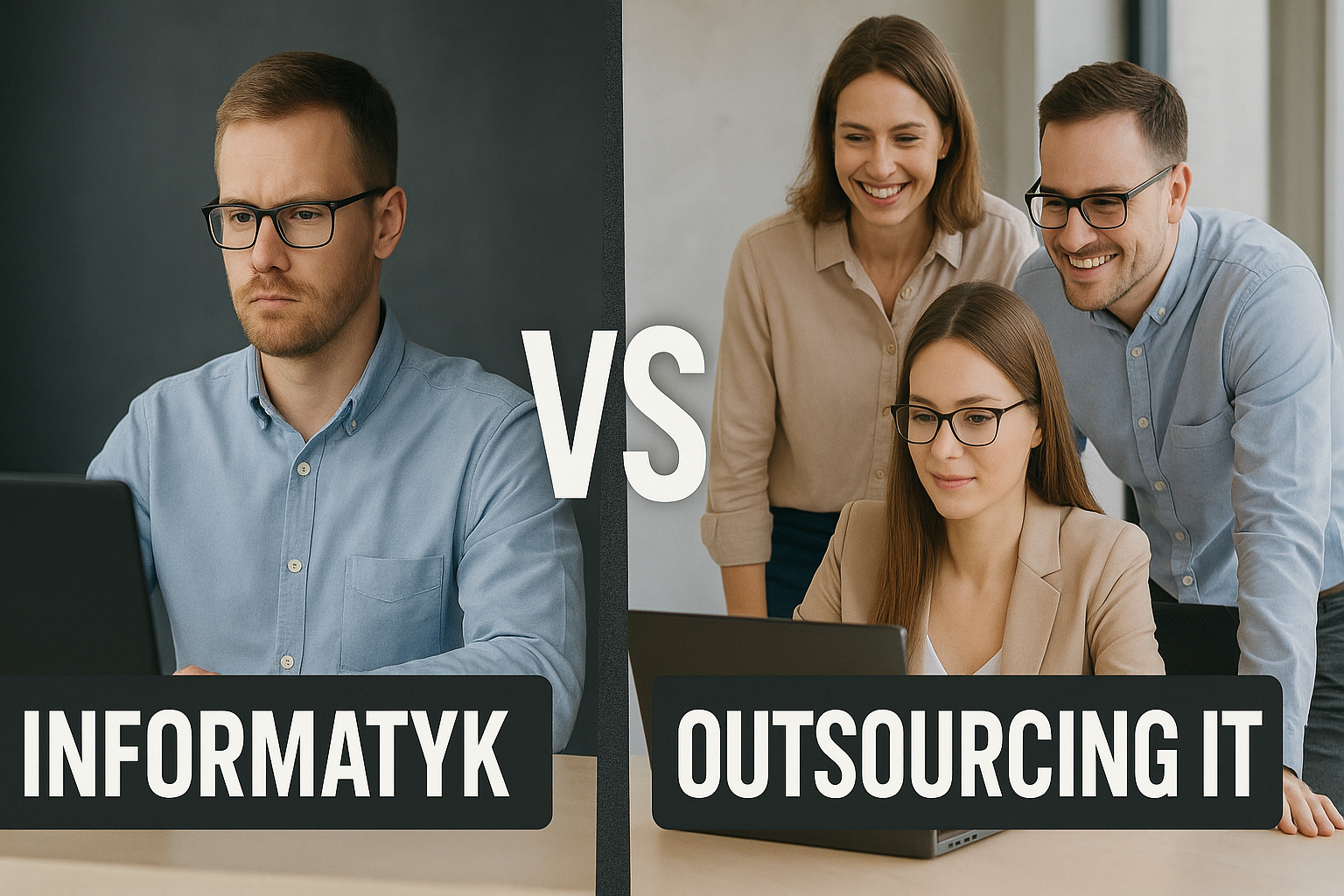 informatyk czy outsourcing it obsluga informatyczna JNS łódź warszawa AI