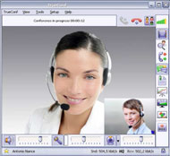Rozmowa wideo typu punkt - punkt TrueConf-punkt-punkt