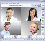 Wirtualne spotkania (do 250 uczestników) - asymetryczny tryb wideokonferencji TrueConf-wirtualne-spotkania