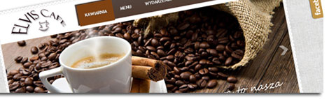 Strona www Kawiarnia Elvis Cafe referencje-jns-strona-www-elvis-cafe
